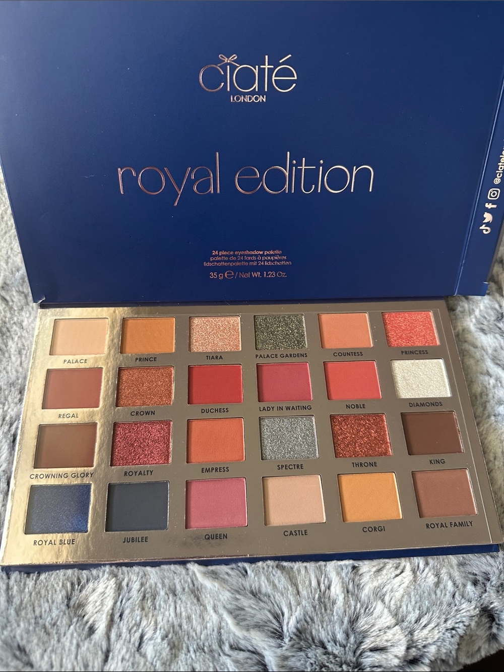 NIB - Ciaté London ‘Royal Edition’ Eyeshadow Palette